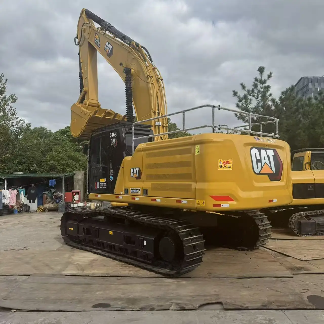 Бывший в употреблении экскаватор CAT 345GC, 45 тонн, высокая надёжность, экскаватор марки Caterpillar для горнодобывающих работ и карьеров, тяжёлые условия эксплуатации, CAT320/336/349GC
