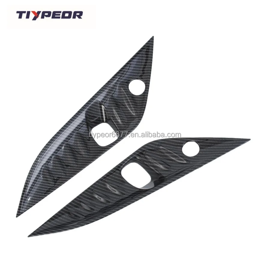 product exterior trims kit  for toyota alphard 2024 door cup protector handle front fog lamp rear mirror charging port cover-6