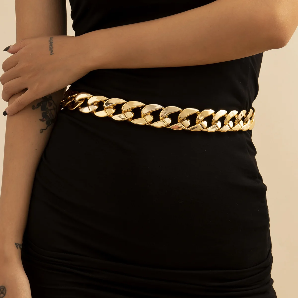 golden retriever dressed as lion PALAY Gold Waist Chain for Women