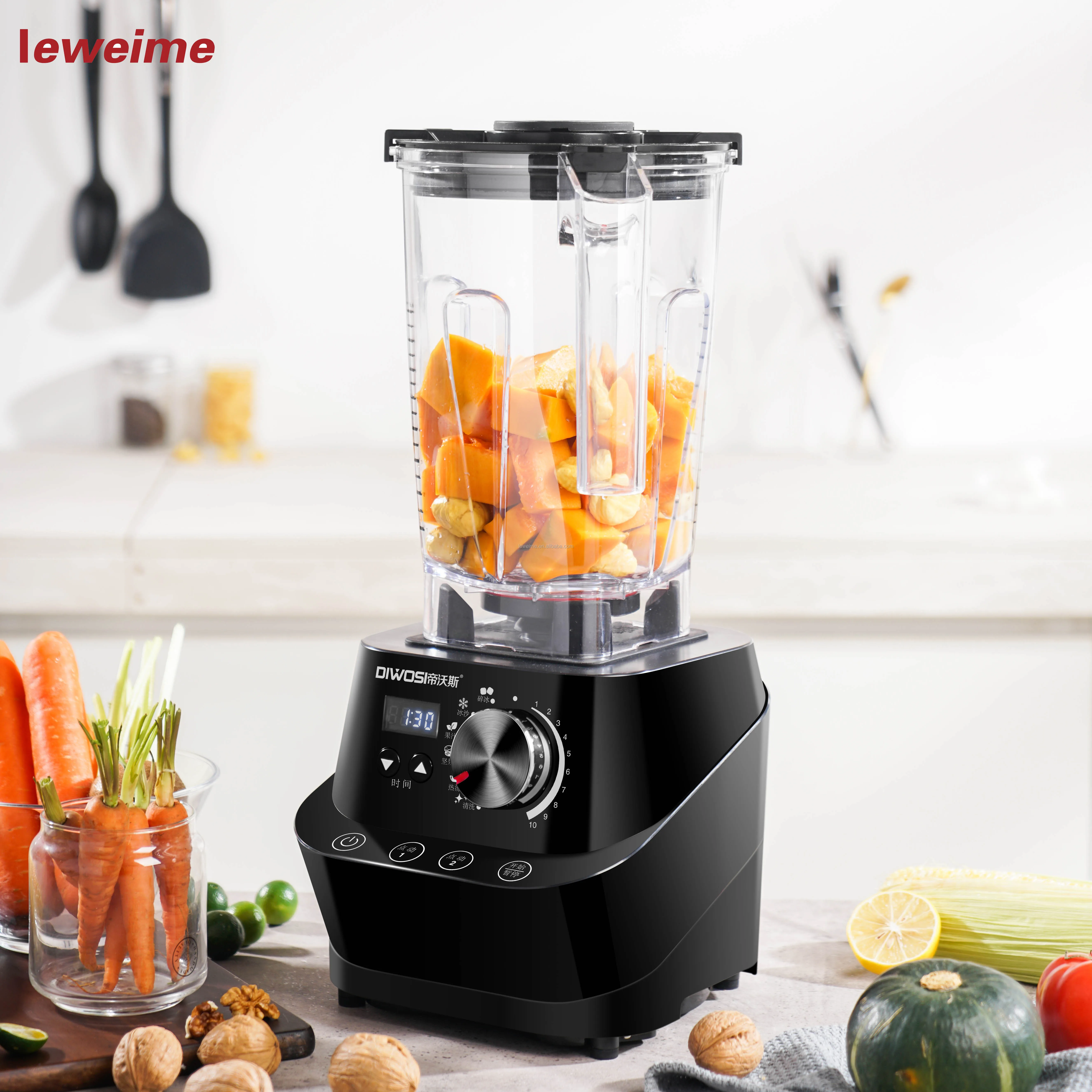 Smart Kitchen Appliances Fresh Juicer Blender High Speed Breaking Ice Multifunction Commercial