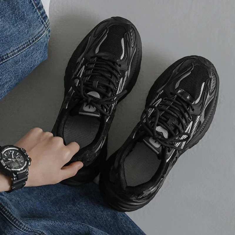 Casual Sports Shoes Fashion Brand Design New Men's Chunky Sneakers Male Female Dad Shoes Trendy Girls Boys Sneakers for Man_4