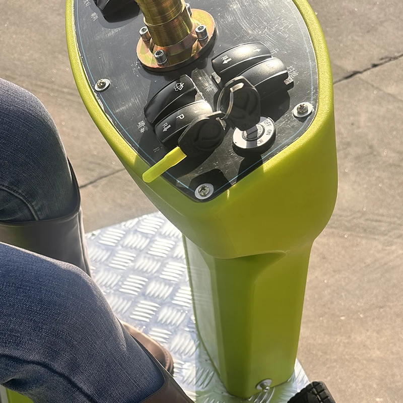 3輪ミニ電気ライドオンロードスイーパーパークストリートフラッシュ