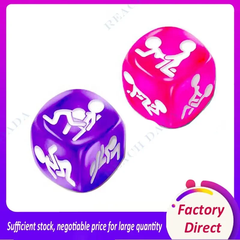 High Quality Sex Positions Dice with Sex Love-Position Oral Sex Dice 1.8cm Adult Game Erotic Dice