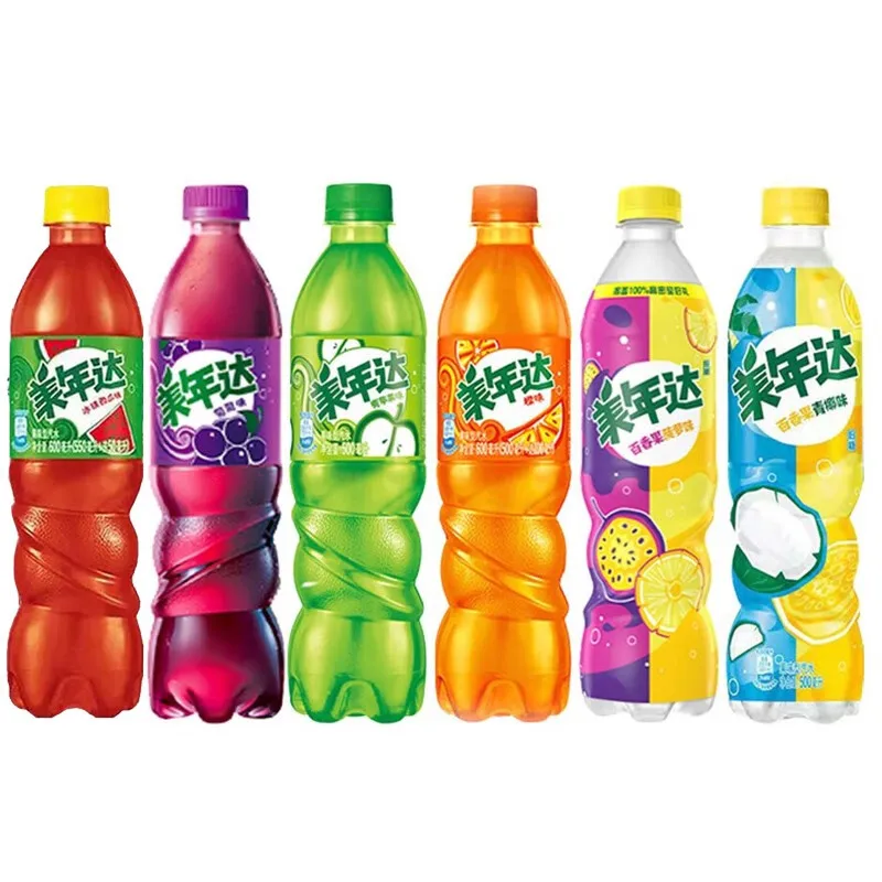 Wholesale Mirindas Soft Drinks Bottle 600ml Passion Fruit Green Coconut