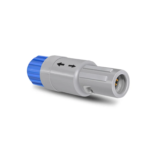 high quality hospital equipment plastic connector push-pull electrical medical connectors