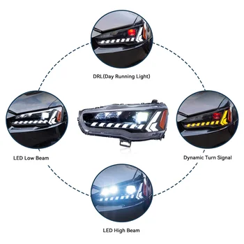 【18％OFF】 Hcmotion Factory E-Mark Start up Animation LED Headlights その他