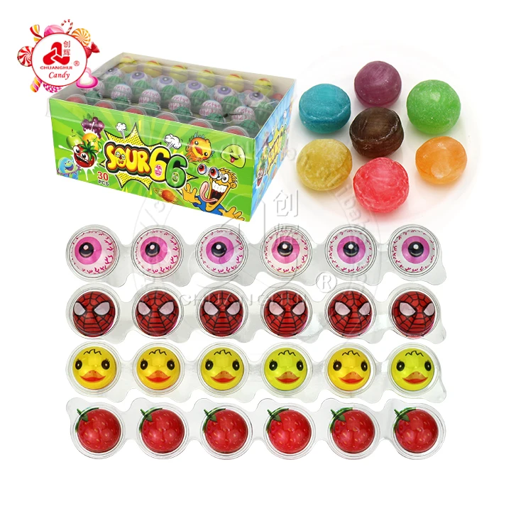 sour hard candy