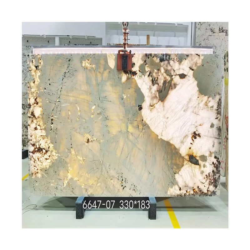 Patagonia-quartzit, hvid marmorplade, flise med poleret overflade, moderne design til udendørs og indendørs brug, 1 års garanti, stue, spisestue