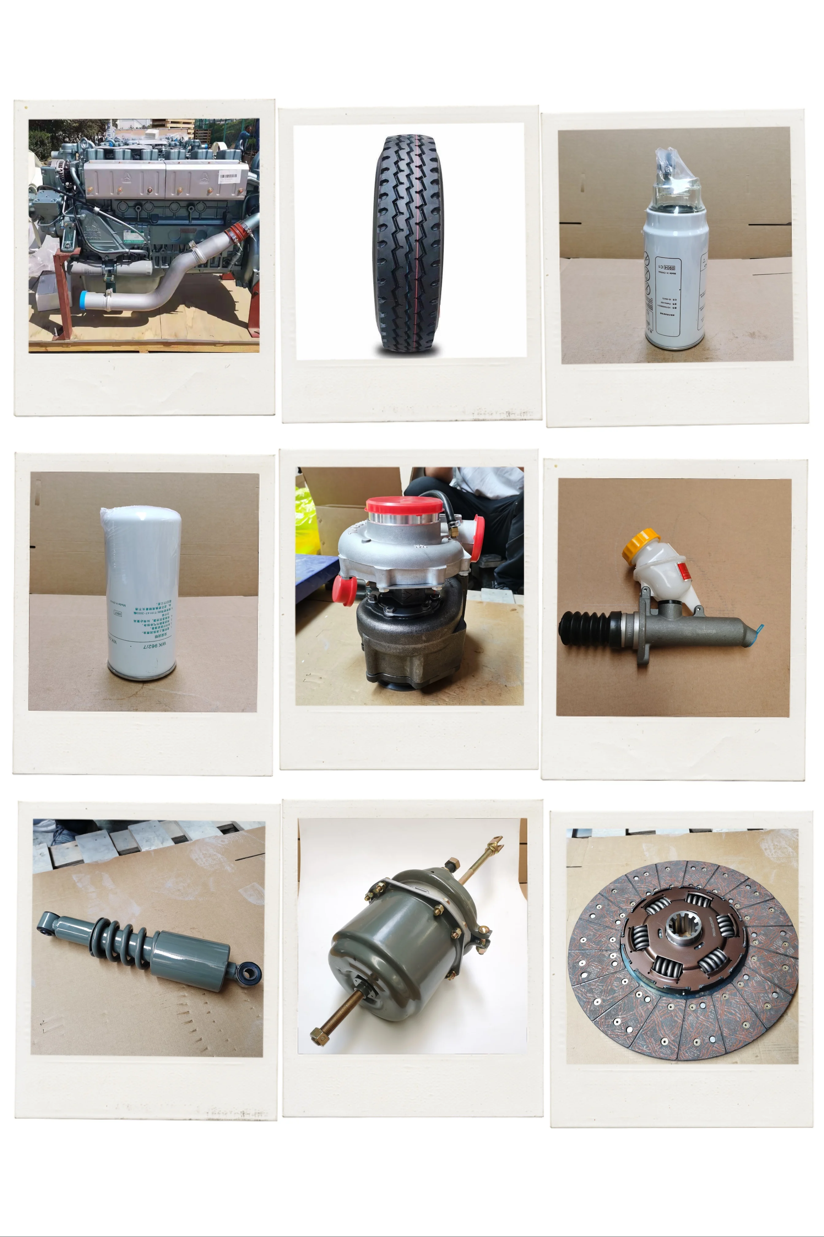Original Parts Sinotruk Howo A7 Truck Rubber Support