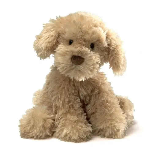 brown soft toy dog