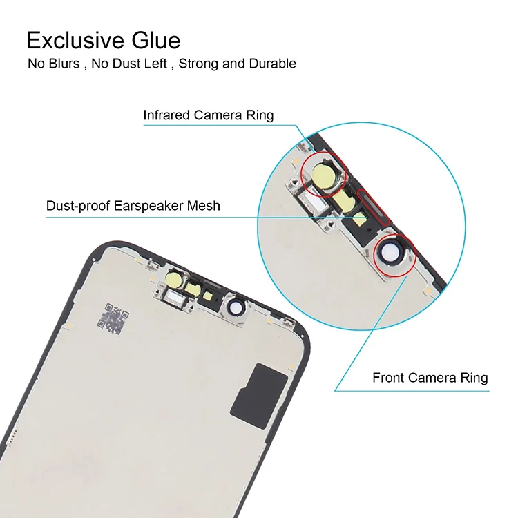 thumbnail image 2 of Incell LCD Display Screen + Digitizer Assembly For IPhone 15 6.1 Inch – Black, Replacement Part 2 of 4