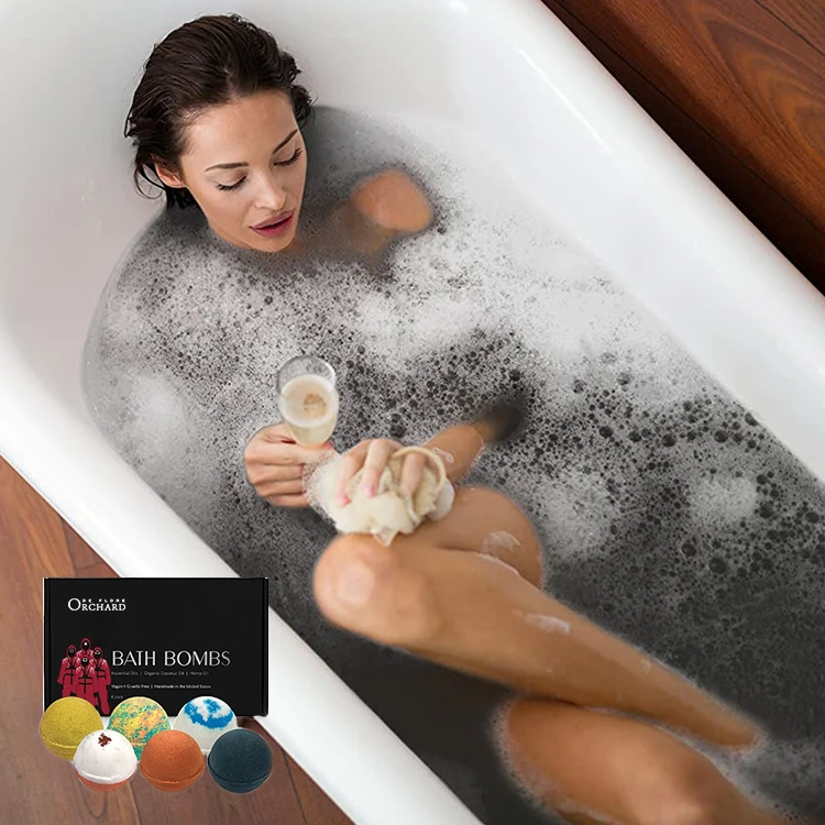 Squid game custom Bathbomb Bath Fizzies Luxury vegan organic Fizzy Squid game bath bomb set
