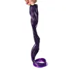 Black gradient hibiscus purple