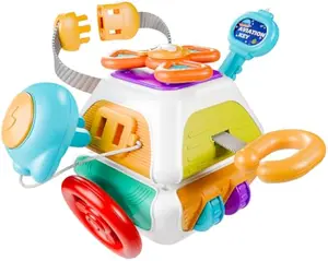 EPT Sensory Kids Funny Baby Gift Interesting Polyhedron Activity Cube Toys Busy Cube