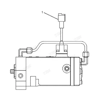 Machinery 4P-7087 Actuator Assembly for Caterpillar Engine