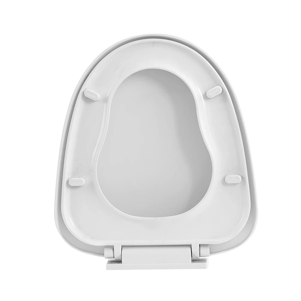 Подгонянный цельный керамический чехол для унитаза с функцией замедления работы прочный пластиковый дизайн