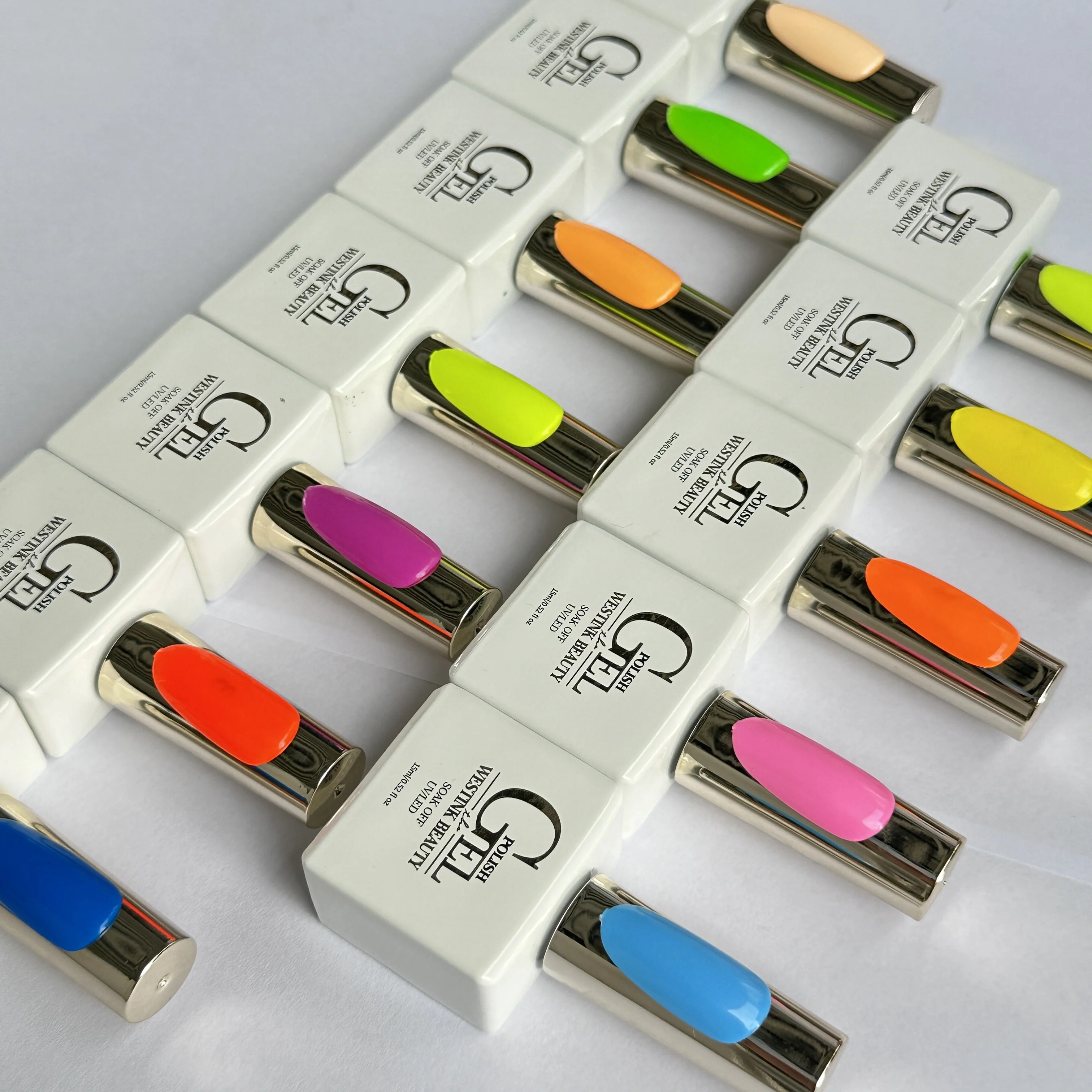 New Trend Nail Gel Colour Supplies Long Lasting High Pigment Soak Off