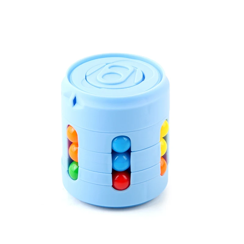 Magic Colorful Beans Finger Spinning Relieves Stress Decompression Tool for Children and Adults