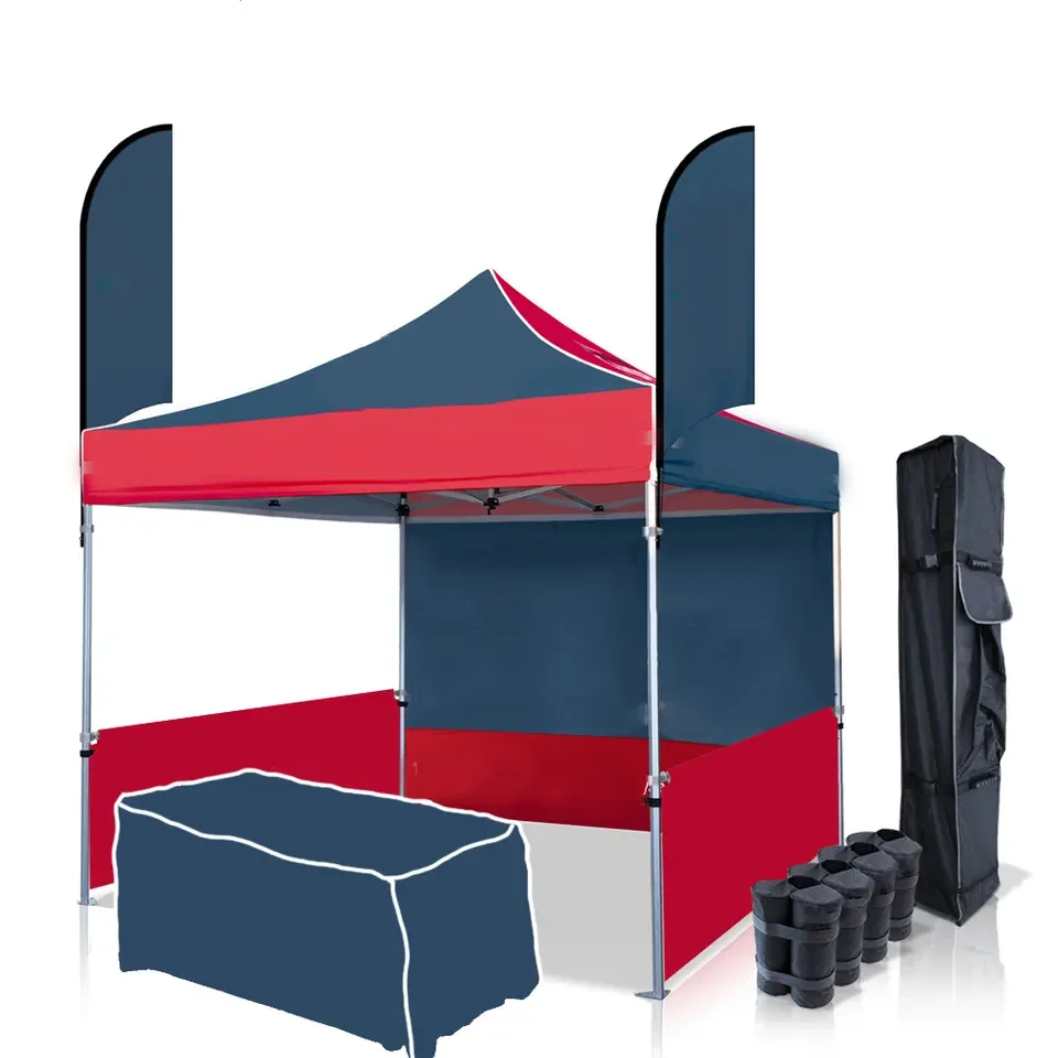 Factory  best selling Advertising Display Manufacturer Aluminum Canopy Outdoor Pop Up Tent