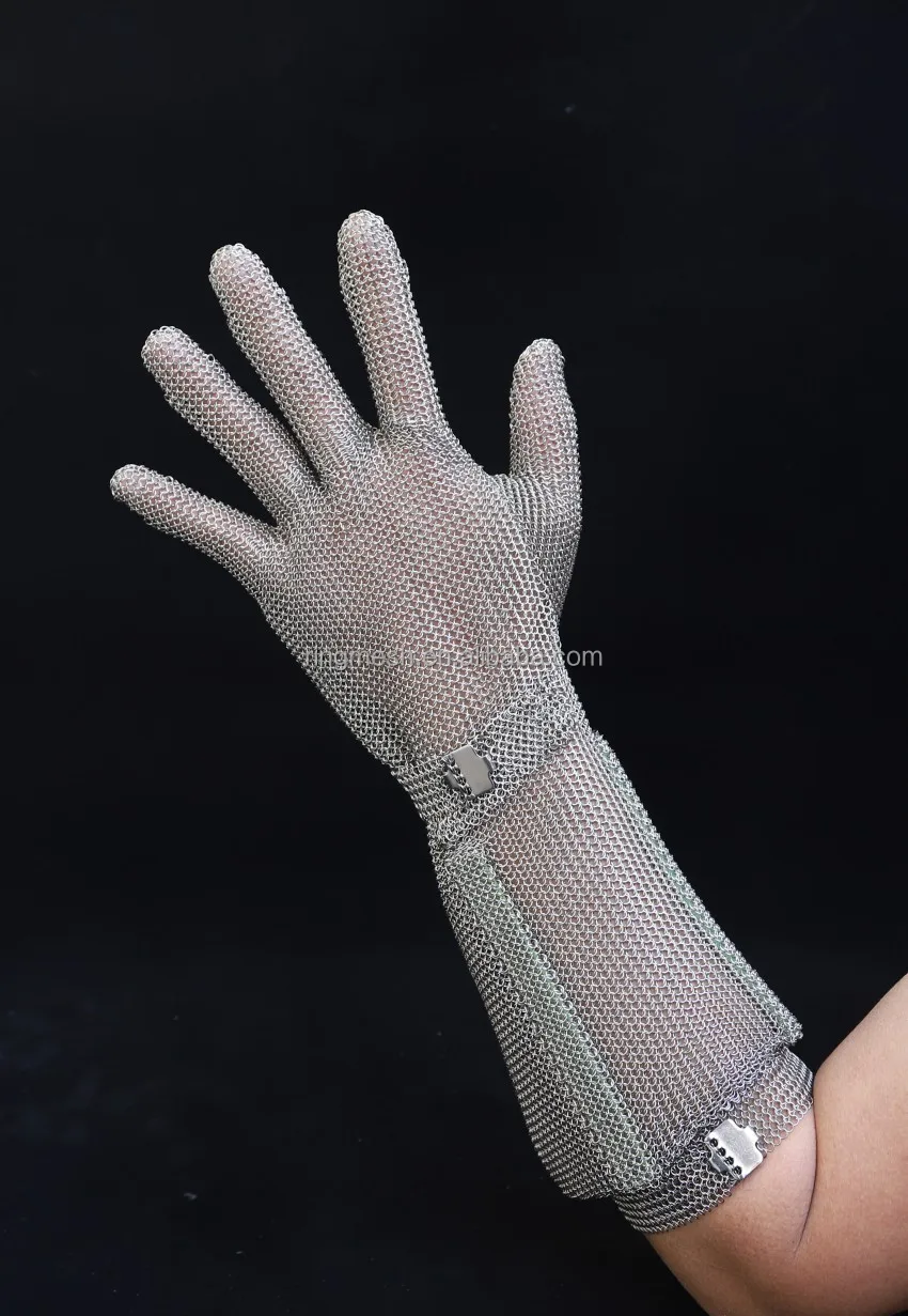 Ring Mesh Gloves - Stainless Steel Chainmail Protection