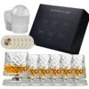 Clear 6-Piece Set(luminous glass stickers & ice ball molds)