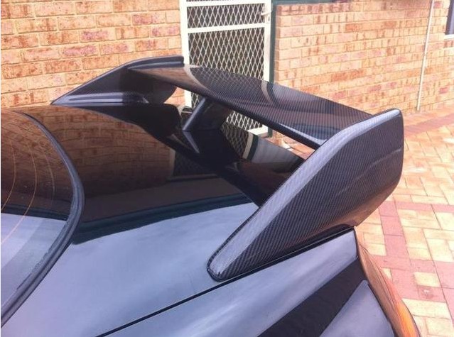 カーボンファイバー ウイングスタイル外装パーツ Amazon | ninja400、カーボンファイバースタイル フロントフェア