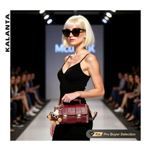 KALANTA Handbags Barrel White Shoulder  Women's Mini Black Cheap Brown Satchel Hobo  Leather Handbags PU