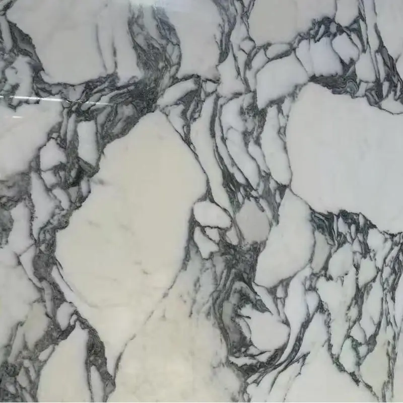 Paiastone Arabescato Carrara White Marble Polished Modern Kitchen Worktop