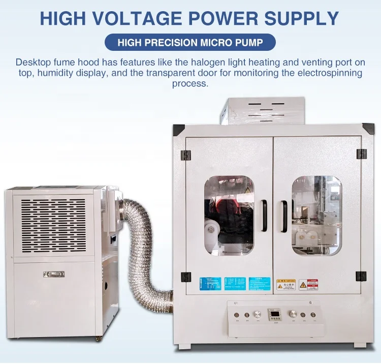 Professional Desktop Wet Spinning Machine Nano Spray Coating Equipment Electrospinning Machine Industrial Machinery