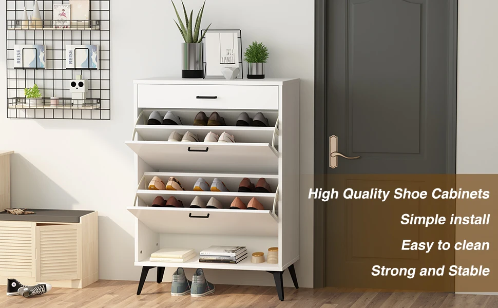 Custom Rack Shoe Zapatero - Stackable Living Room Furniture