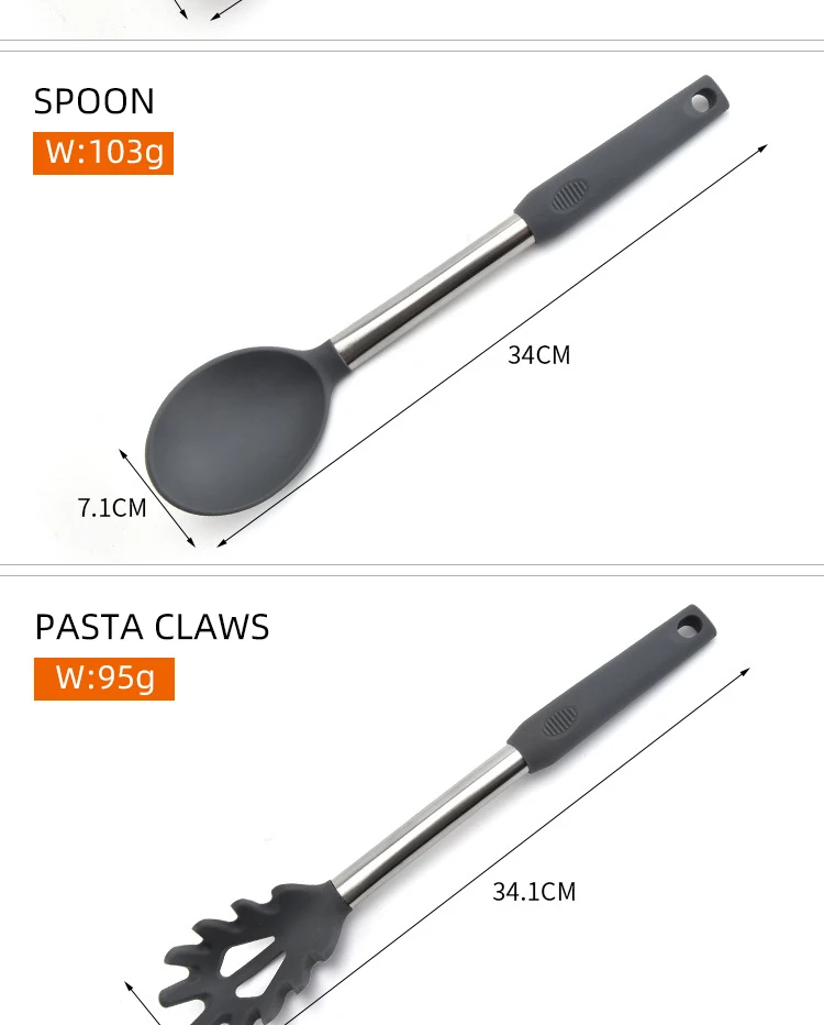 🏆Mejores utensilios de cocina de silicona 2023 - Comparativas