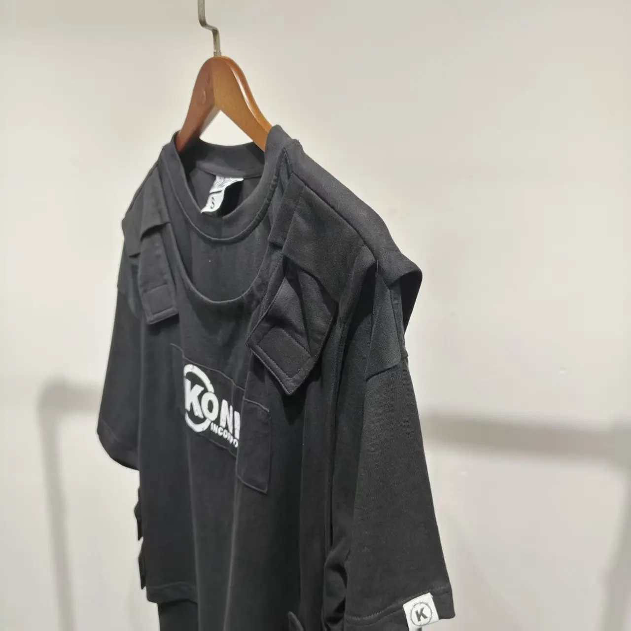 High Quality Heavy Weight Black Designer Acid Wash Boxy T Shirt with Tank Tops Vintage Distressed Manufacturer for Men gallery 4