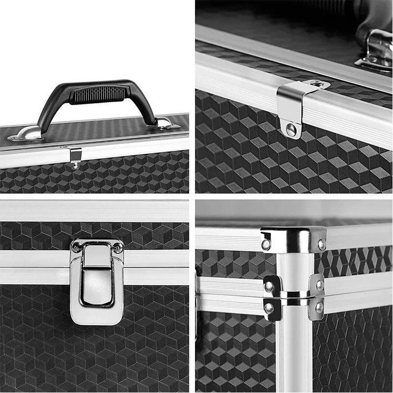 Customized Craft Packaging Outer Support Modified Color OEM Aluminium Package Tool Sets Power Spray Gun Tool Case