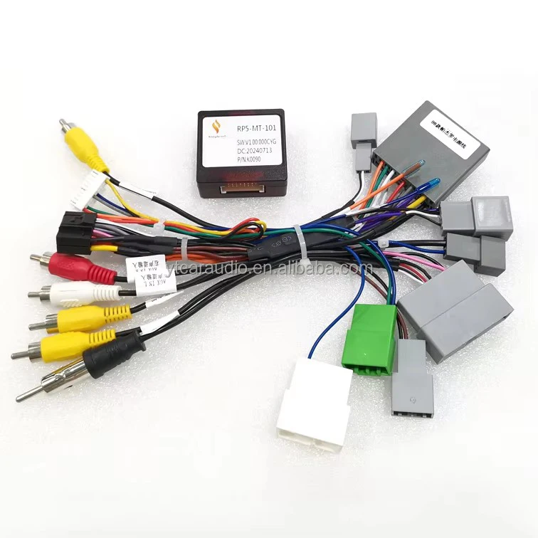 Car Wiring Cable Adapter Canbus Decoder for Mitsubishi OUTLANDER Pajero 2006 Power Wiring Harness With Canbus Box