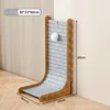Feutre mdf en forme de L gris Mubai
