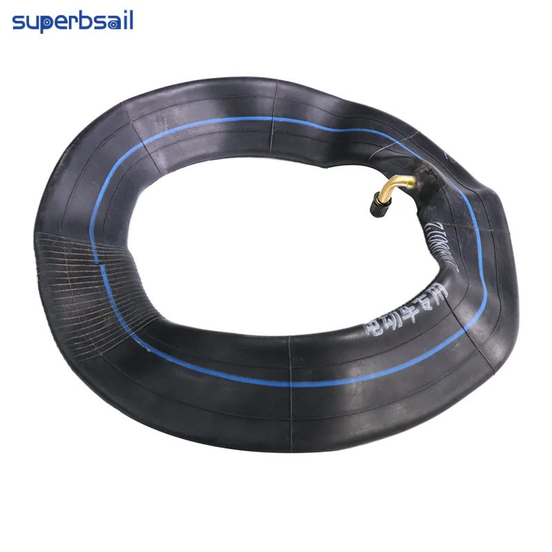 Superbsail EU Warehouse Inner Tube 10x2.5 Tube Innertube Bent Valve 45 90 Degree For Baby Stroller Pram Scooter 80/65-6 10 Inch factory