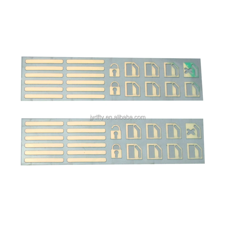 Color Change Different Angles Safety Waterproof Luminous Car Door Key Sticker Night Fluorescent Sticker for Window Lift Button