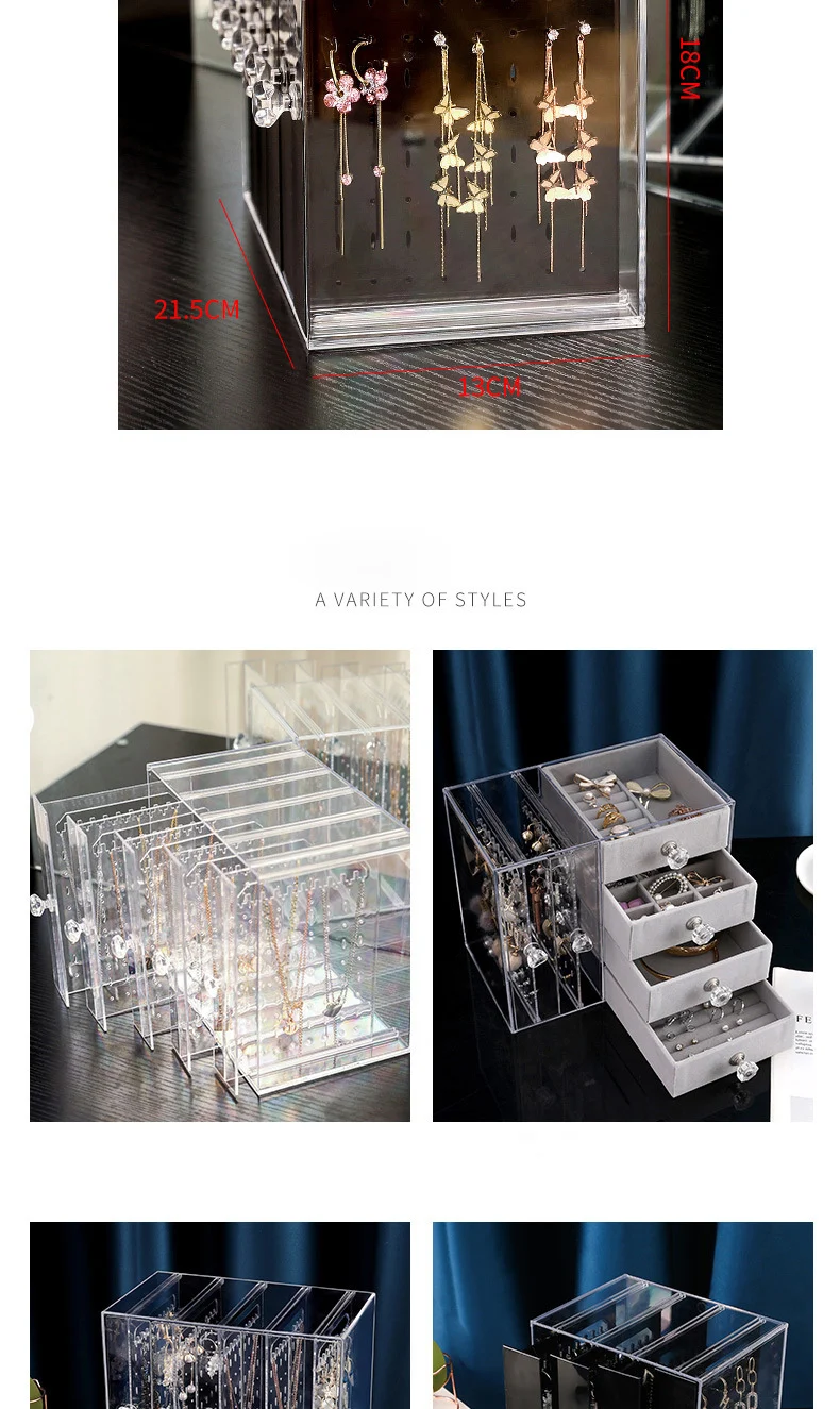 Wholesale Necklace Display Stand Ring Earring Holder Bracelet Storage