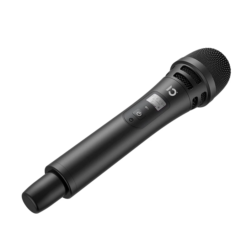 SHIDU U50 Double Wireless UHF Wireless  Handheld Microphone  with Rechargeable  Receiver Apply to Any MIC Input Audio Device