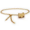 A belt bag gold