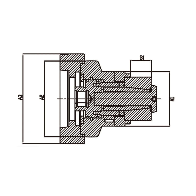 T211 Type Expansion Sleeve Ontology Series Segmented Clamping Mandrels Collet Milling Collet Chucks for CNC