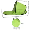 Protection solaire enduite vert herbe vif-argent de style pantoufle