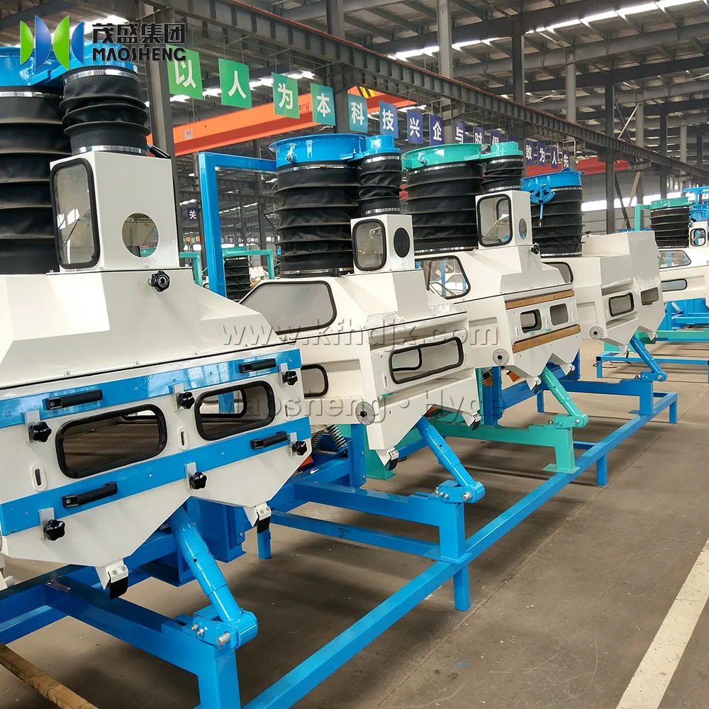 Paddy Rice Magnetic Destoner for Small Rice Mill Machine