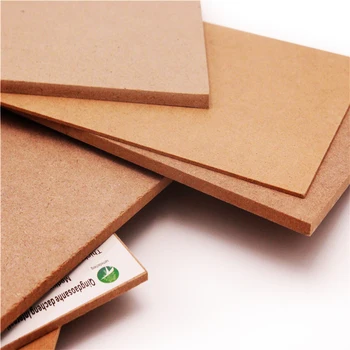 moisture resistant powder coated high density board /wood mdf