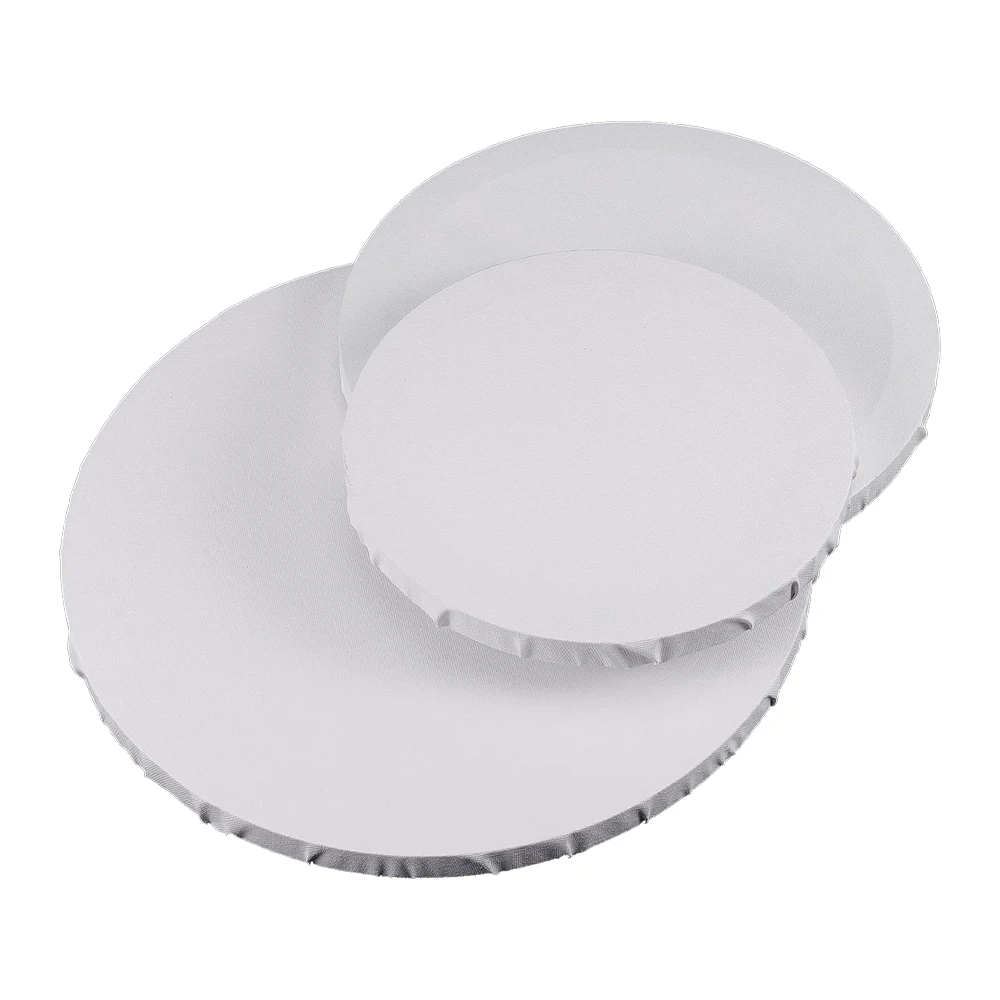 Blank Painting Canvas Panel 12inch 16inch 20inch 24inch Round Stretched Canvas for Painting