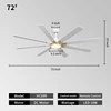 WHITE+GOLD+72INCH