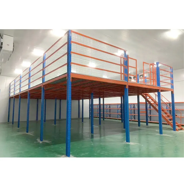 Customizable Mezzanine Platforms for Tailored Warehouse Solutions High Load Capacity Affordable Factory Prices Steel Mezzanine