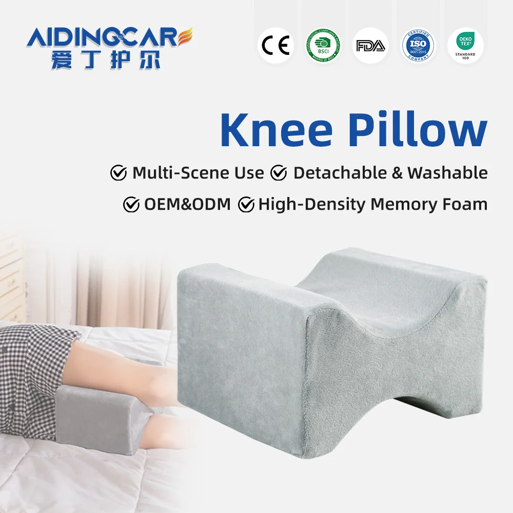 Wholesale Sciatica & Hip Pain Relief Memory Foam Side Sleeper Pillow K - product detail 1