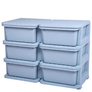 Multi-layer Plastic Drawer Storage Cabinet Baby Wardrobe Household Baby Toy Box Organizer Cheap Box Children's Storage Cabinet