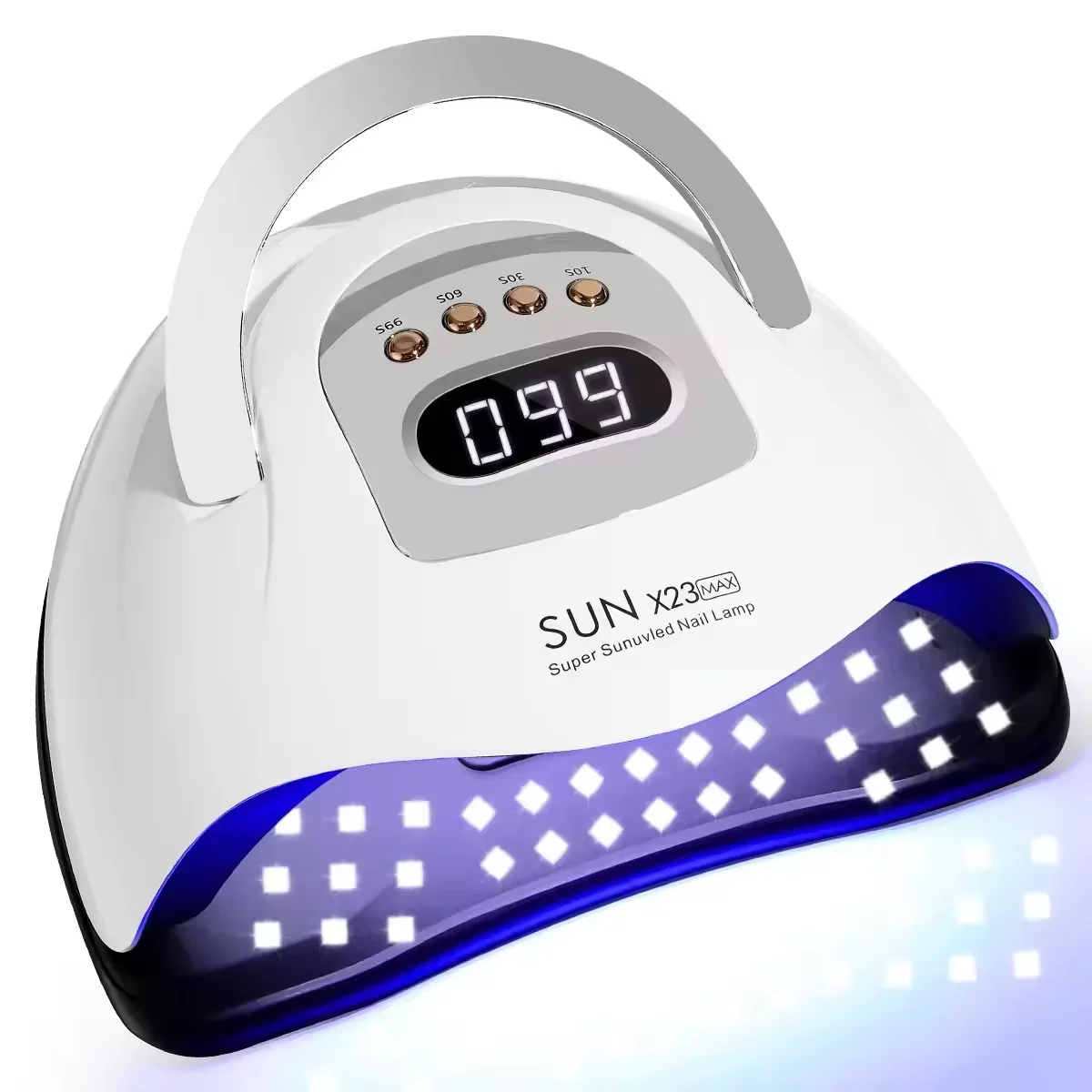 UV/LEDジェルネイルランプ サンX23 MAXプロフェッショナルUV LEDネイルランプドライヤーマシン
